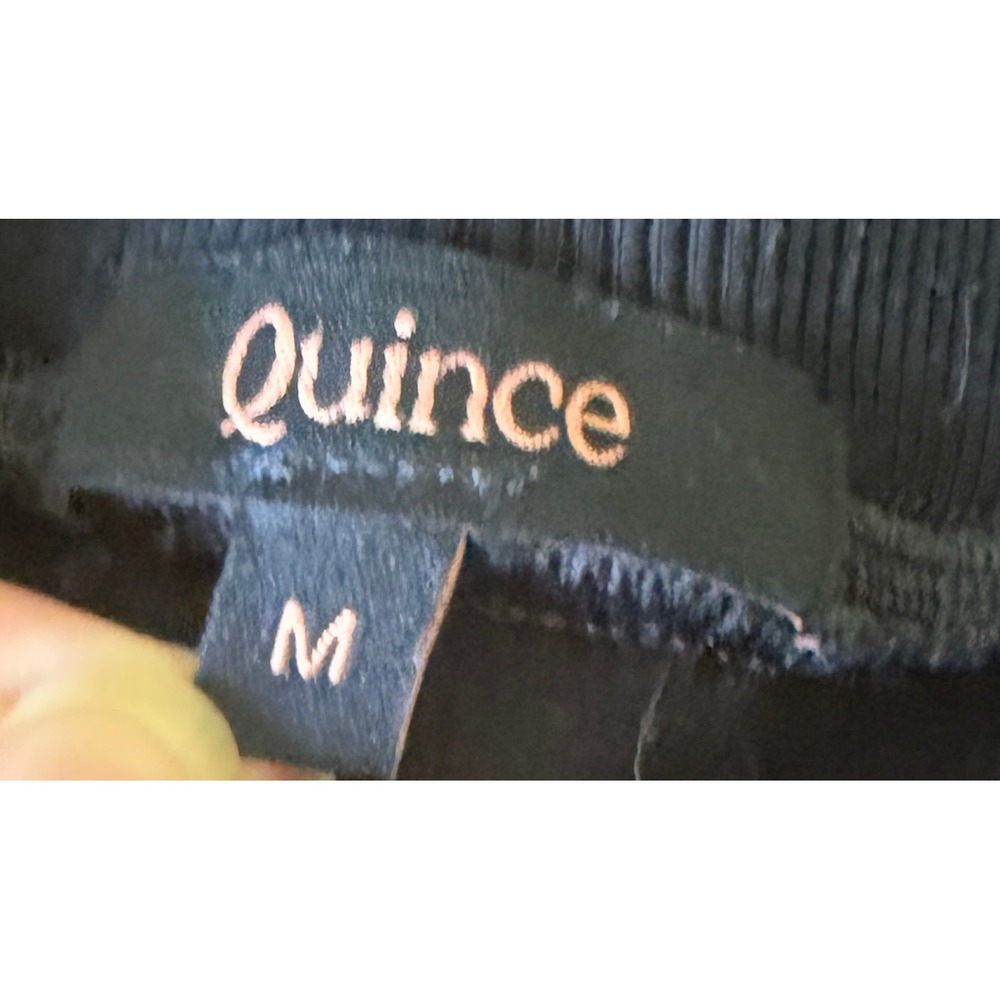 Quince Womens Ultra-Stretch Performance Joggers Black Size M Drawstring Athletic - Picture 6 of 10